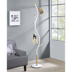 Porte-manteau sur pied en métal Roundhill Furniture Arles