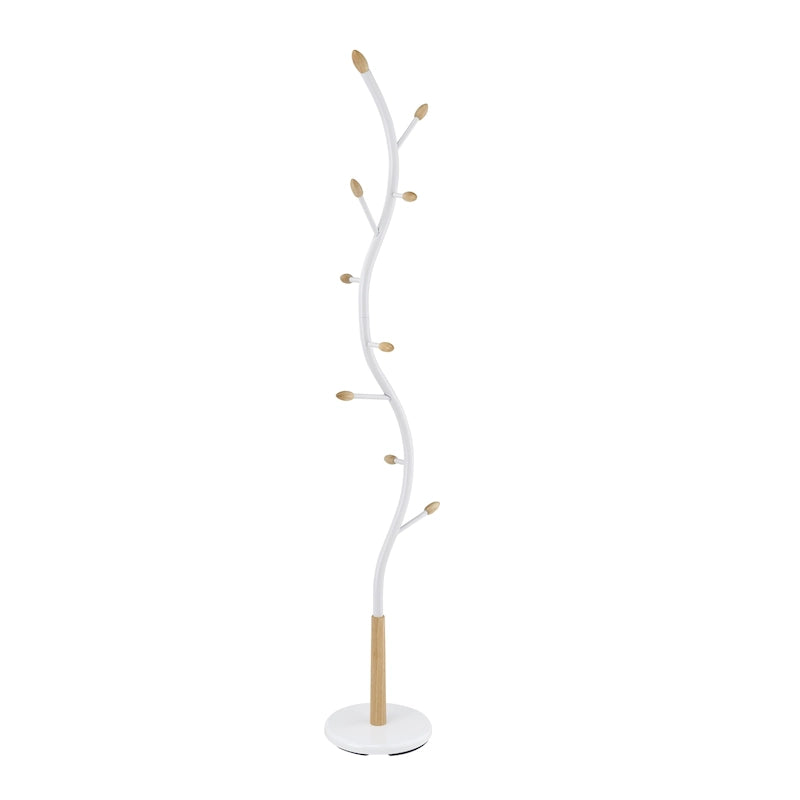 Porte-manteau sur pied en métal Roundhill Furniture Arles