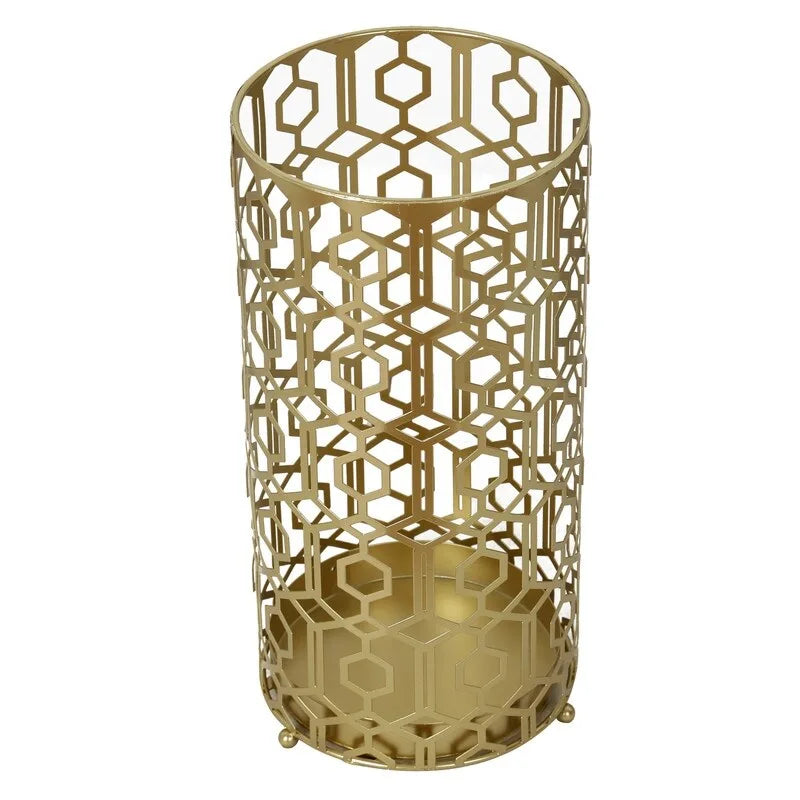 Support métallique Adeco pour porte-parapluies d'entrée en canne