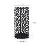 Support métallique Adeco pour porte-parapluies d'entrée en canne