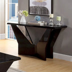 Ensemble de 3 tables basses contemporaines Ameena avec plateau en verre, par Furniture of America
