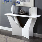 Ensemble de 3 tables basses contemporaines Ameena avec plateau en verre, par Furniture of America