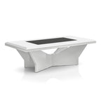 Ensemble de 3 tables basses contemporaines Ameena avec plateau en verre, par Furniture of America