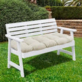 Coussin capitonné pour causeuse d'extérieur Sweet Home Collection 44 x 19