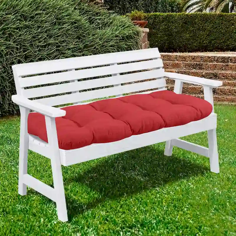 Coussin capitonné pour causeuse d'extérieur Sweet Home Collection 44 x 19