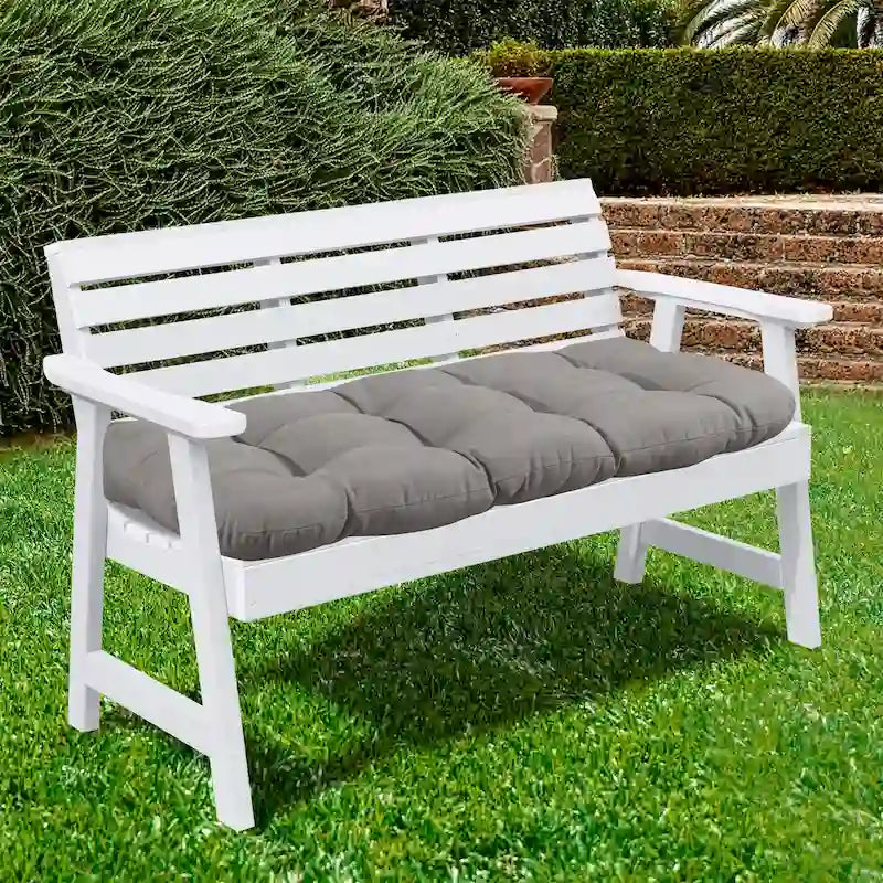 Coussin capitonné pour causeuse d'extérieur Sweet Home Collection 44 x 19