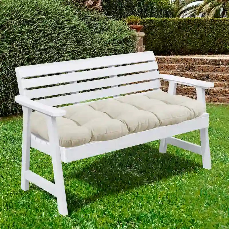 Coussin capitonné pour causeuse d'extérieur Sweet Home Collection 44 x 19