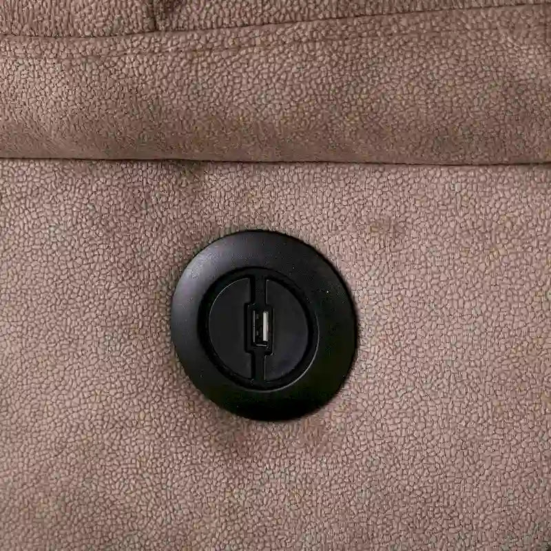 Fauteuil releveur électrique surdimensionné avec fonction massage et chauffage, doté de 2 porte-gobelets dissimulés pour personnes âgées