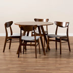 Ensemble de salle à manger Philip Mid-Century Modern Transitional 5 pièces