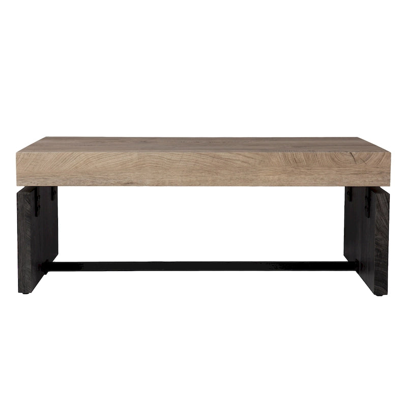 Table basse bicolore Hedgefield de SEI Furniture