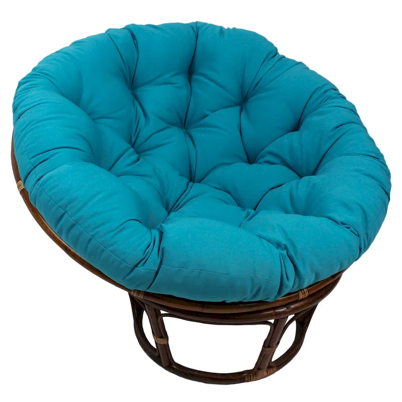 Coussin Papasan en sergé uni de 52 pouces (coussin seulement)