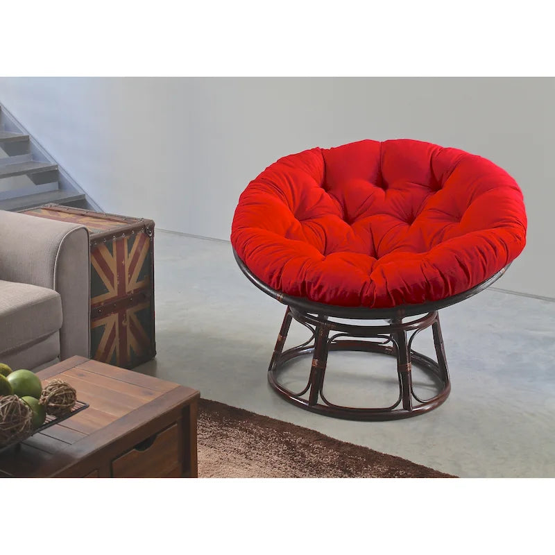 Coussin Papasan en sergé uni de 52 pouces (coussin seulement)