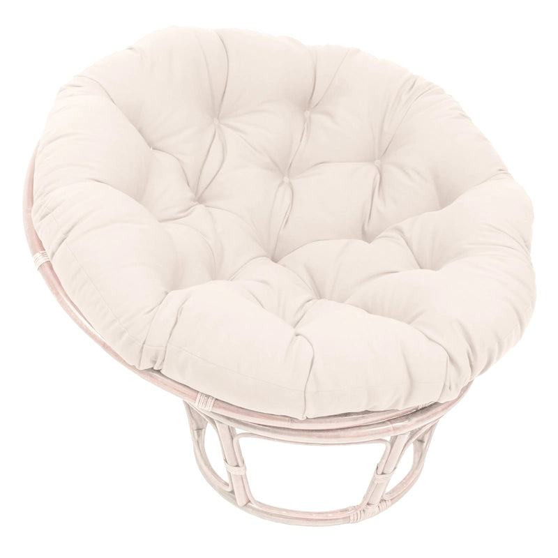 Coussin Papasan en sergé uni de 52 pouces (coussin seulement)