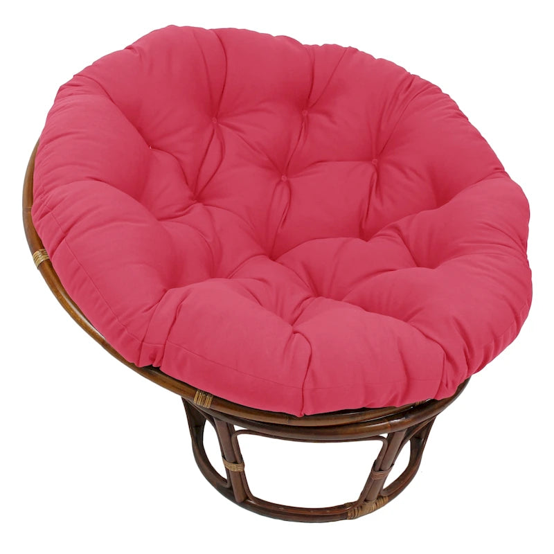 Coussin Papasan en sergé uni de 52 pouces (coussin seulement)