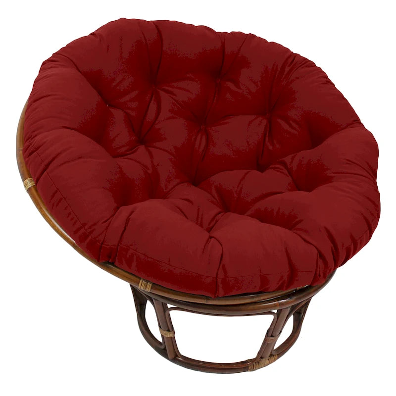 Coussin Papasan en sergé uni de 52 pouces (coussin seulement)