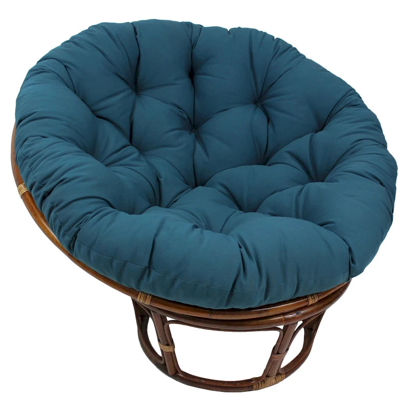 Coussin Papasan en sergé uni de 52 pouces (coussin seulement)