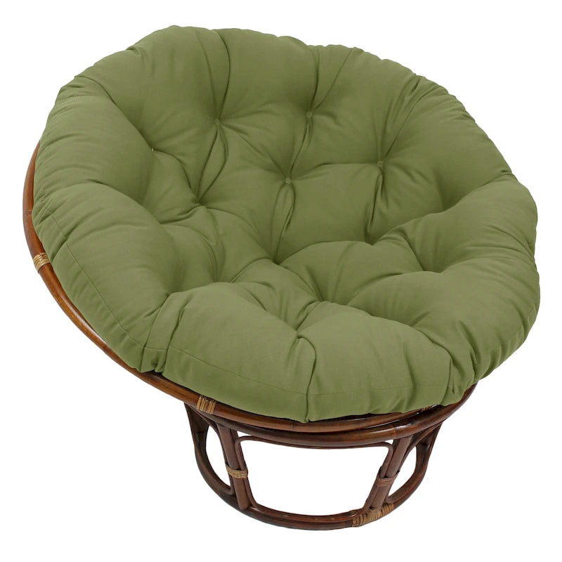 Coussin Papasan en sergé uni de 52 pouces (coussin seulement)