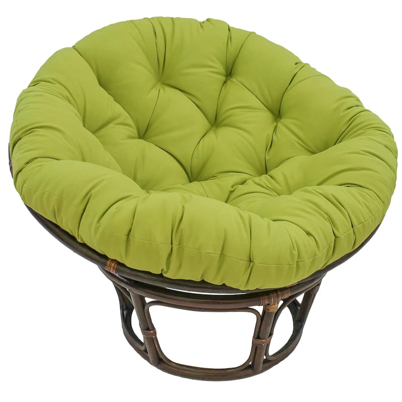 Coussin Papasan en sergé uni de 52 pouces (coussin seulement)