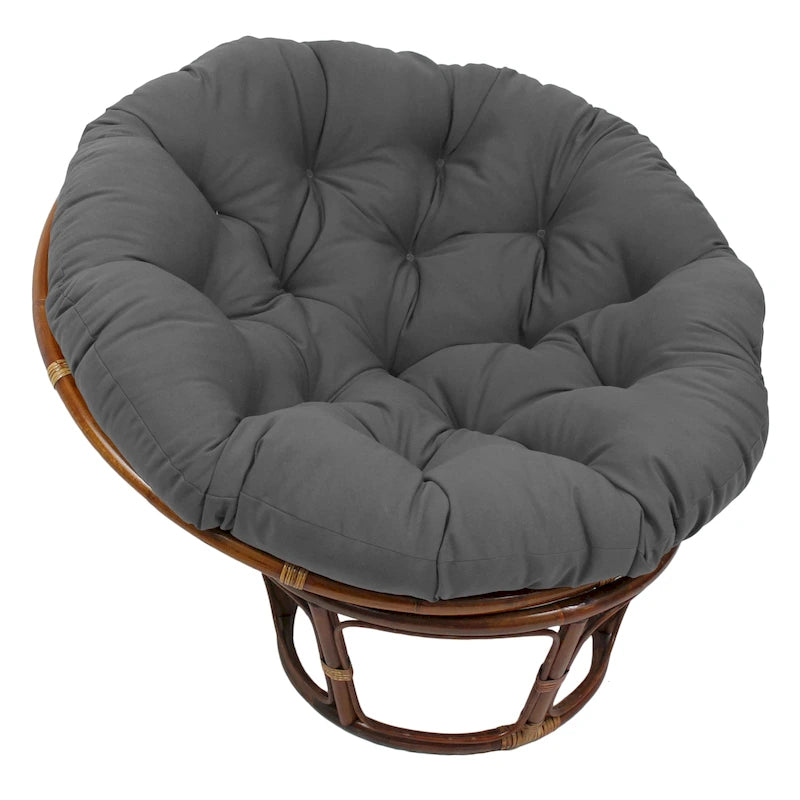 Coussin Papasan en sergé uni de 52 pouces (coussin seulement)