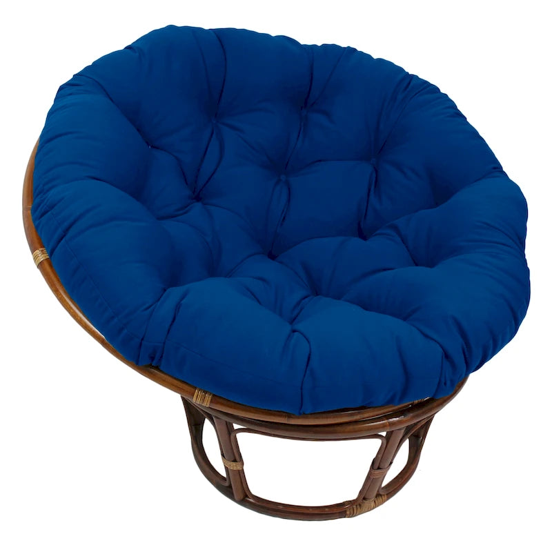 Coussin Papasan en sergé uni de 52 pouces (coussin seulement)