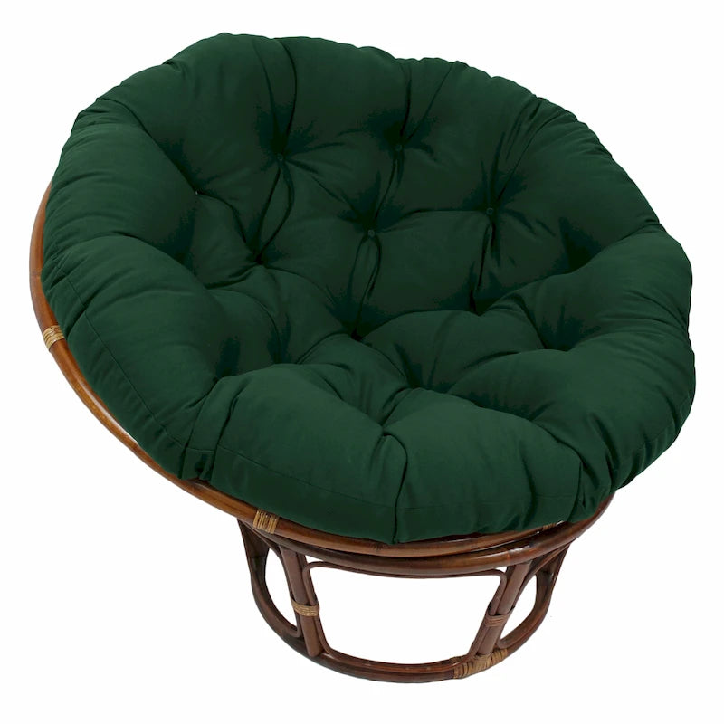 Coussin Papasan en sergé uni de 52 pouces (coussin seulement)