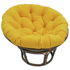 Coussin Papasan en sergé uni de 52 pouces (coussin seulement)