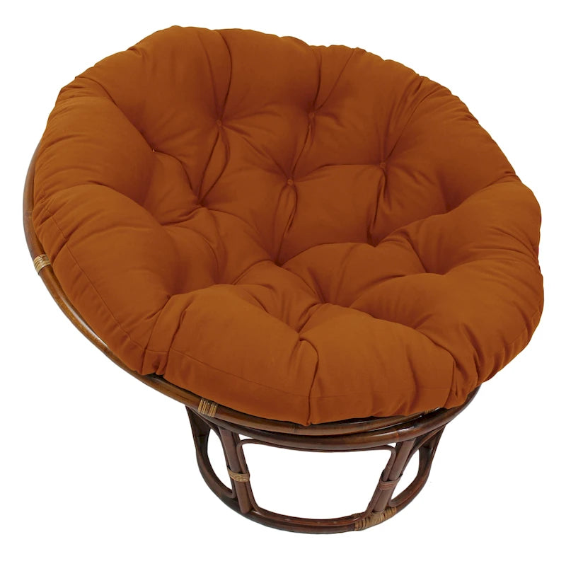 Coussin Papasan en sergé uni de 52 pouces (coussin seulement)