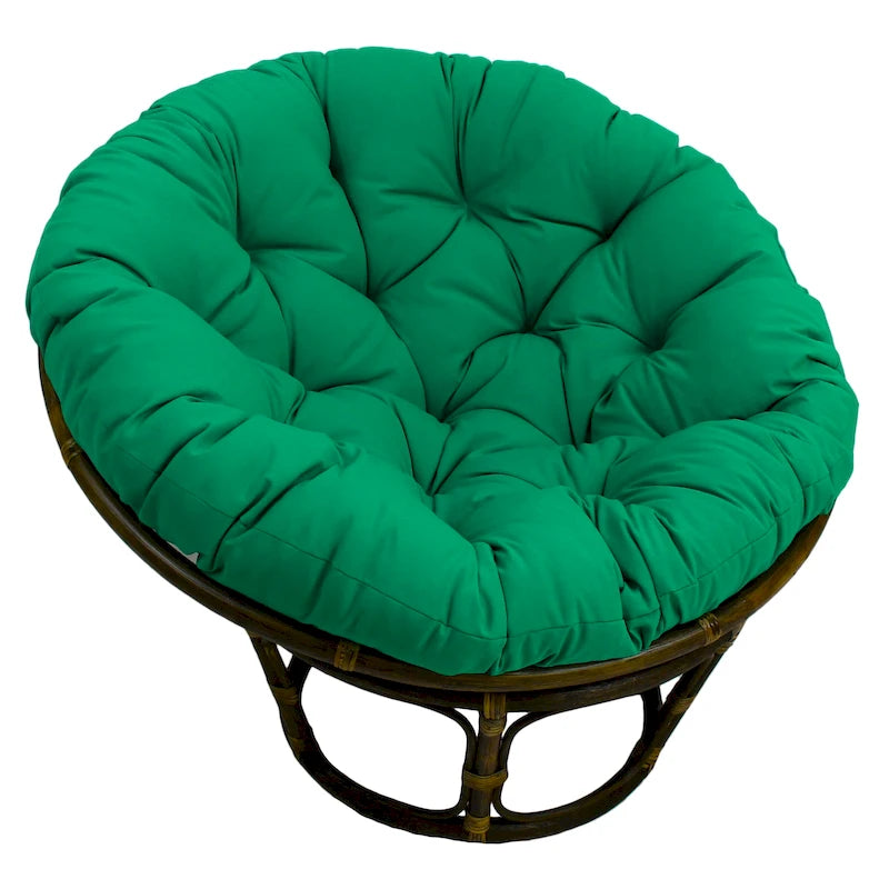 Coussin Papasan en sergé uni de 52 pouces (coussin seulement)