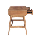 Bureau vintage en rotin Lamine
