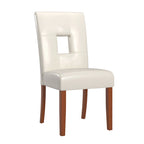 Chaises de salle à manger Alsace en similicuir blanc (lot de 2) par iNSPIRE Q Classic - Chaise de salle à manger