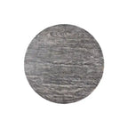 Table basse ronde Arthur 35,5 pouces en bois de manguier, veinage subtil