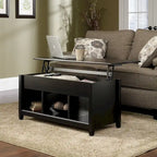 Meubles de salon Table basse de rangement avec plateau relevable