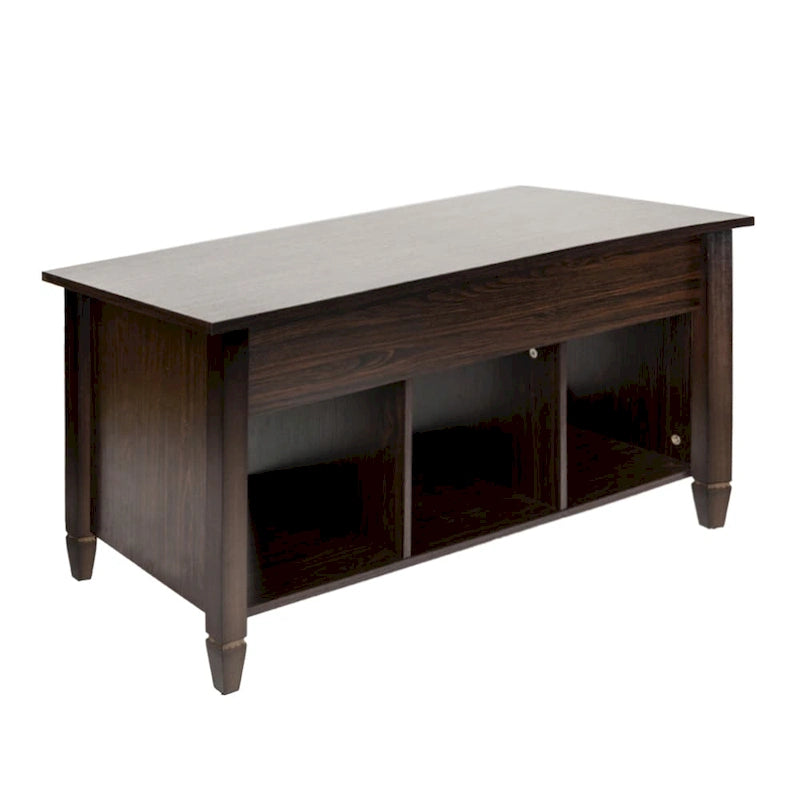 Meubles de salon Table basse de rangement avec plateau relevable