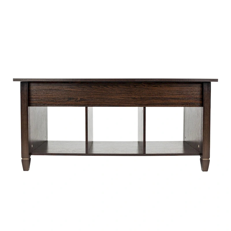 Meubles de salon Table basse de rangement avec plateau relevable