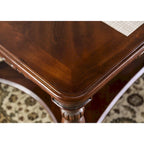 Ensemble de 3 tables d'appoint Rity Traditional Cherry de 48 pouces en bois, par Furniture of America
