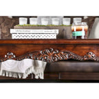 Ensemble de 3 tables d'appoint Rity Traditional Cherry de 48 pouces en bois, par Furniture of America