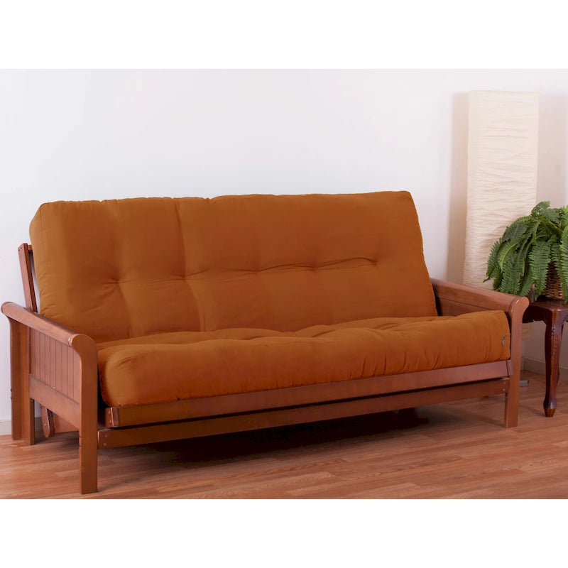 Matelas futon en sergé de 23 cm d'épaisseur (simple, double ou queen)