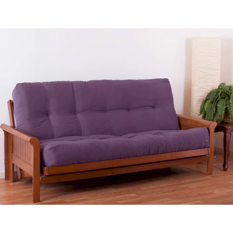 Matelas futon en sergé de 23 cm d'épaisseur (simple, double ou queen)