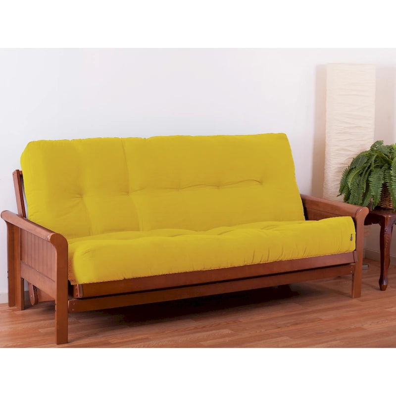 Matelas futon en sergé de 23 cm d'épaisseur (simple, double ou queen)
