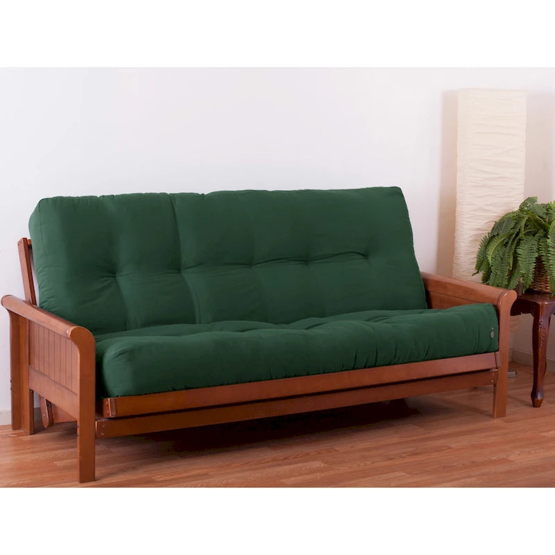 Matelas futon en sergé de 23 cm d'épaisseur (simple, double ou queen)