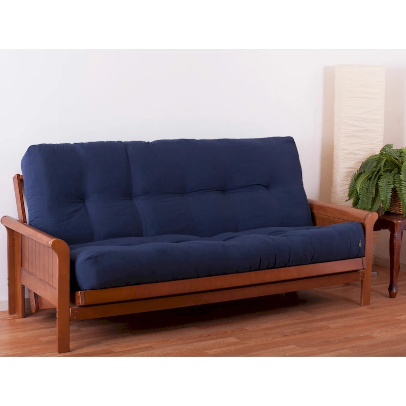 Matelas futon en sergé de 23 cm d'épaisseur (simple, double ou queen)