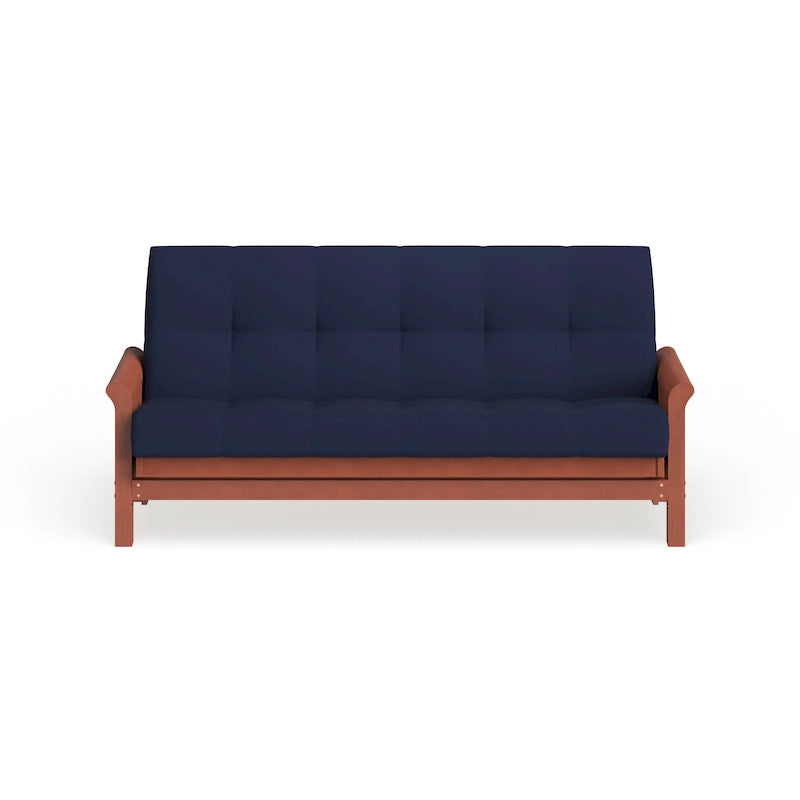 Matelas futon en sergé de 23 cm d'épaisseur (simple, double ou queen)