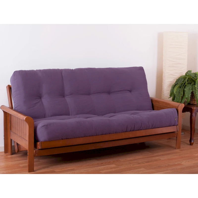 Matelas futon en sergé de 23 cm d'épaisseur (simple, double ou queen)
