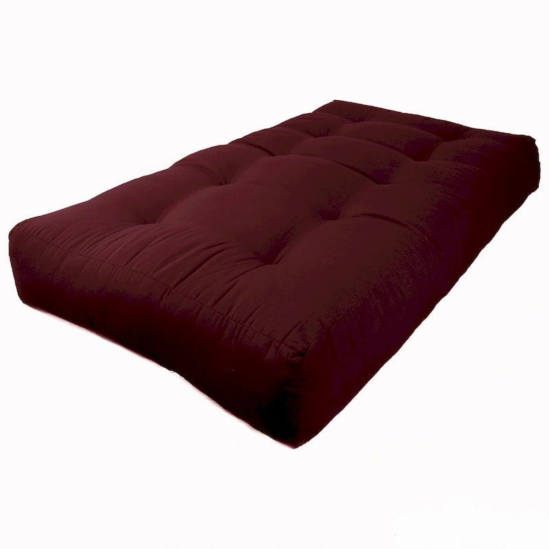 Matelas futon en sergé de 23 cm d'épaisseur (simple, double ou queen)