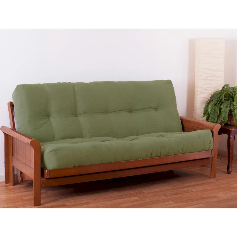 Matelas futon en sergé de 23 cm d'épaisseur (simple, double ou queen)