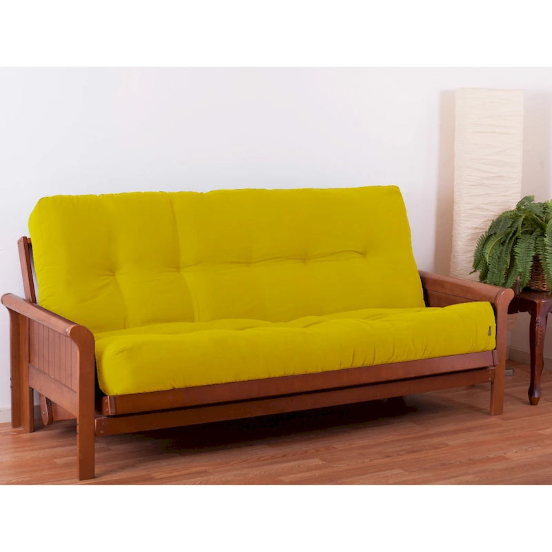 Matelas futon en sergé de 23 cm d'épaisseur (simple, double ou queen)