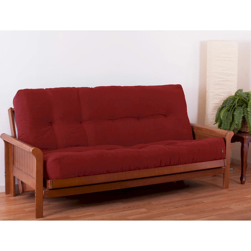 Matelas futon en sergé de 23 cm d'épaisseur (simple, double ou queen)