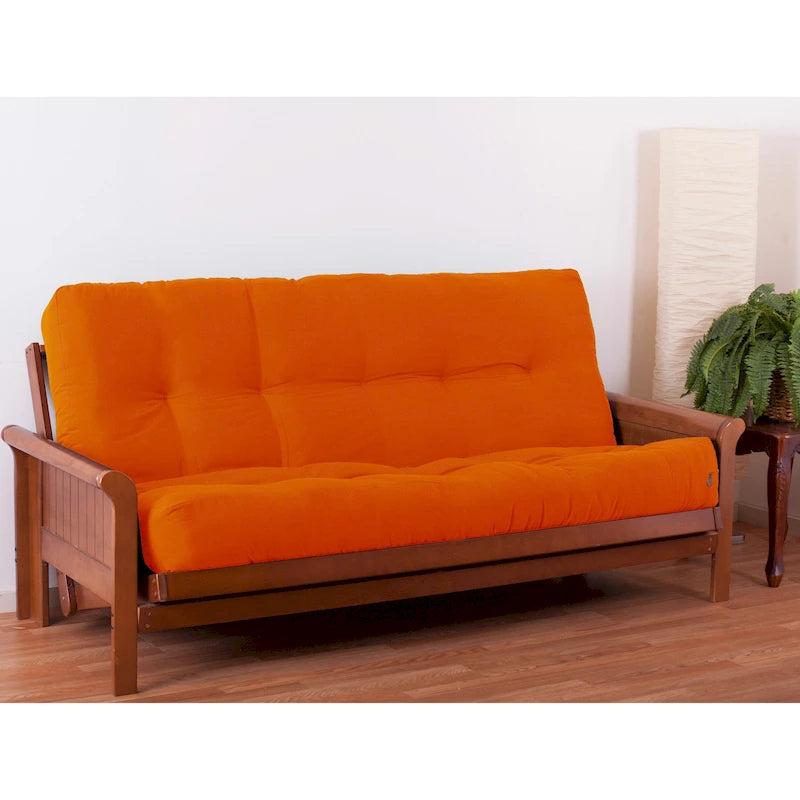 Matelas futon en sergé de 23 cm d'épaisseur (simple, double ou queen)