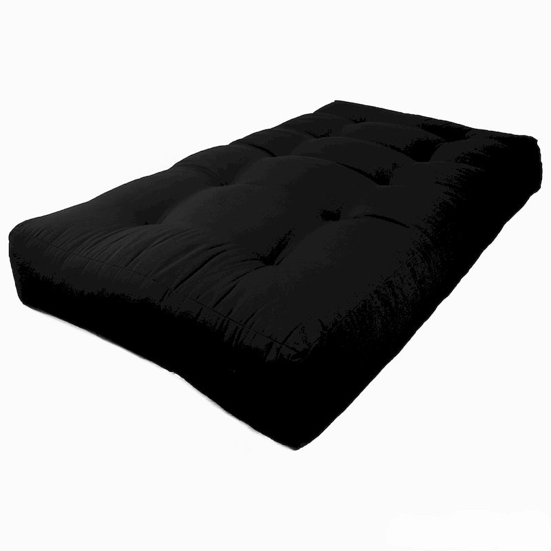 Matelas futon en sergé de 23 cm d'épaisseur (simple, double ou queen)
