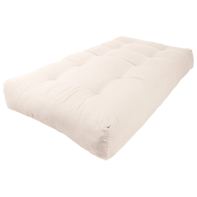 Matelas futon en sergé de 23 cm d'épaisseur (simple, double ou queen)